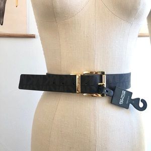 Michael Kors reversible genuine leather belt